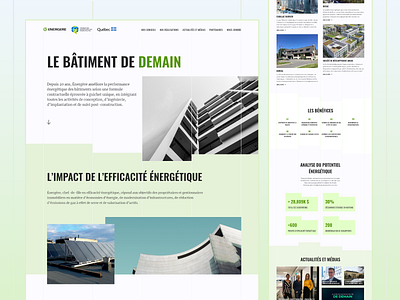 Energere - Landing page