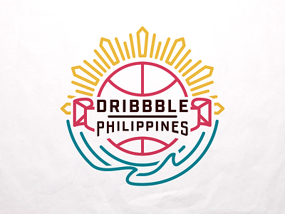 Dribbble Philippines dribbble first shot logo philippines
