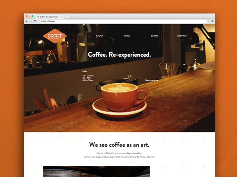 Craft Coffee Revolution by Aceler Chua on Dribbble