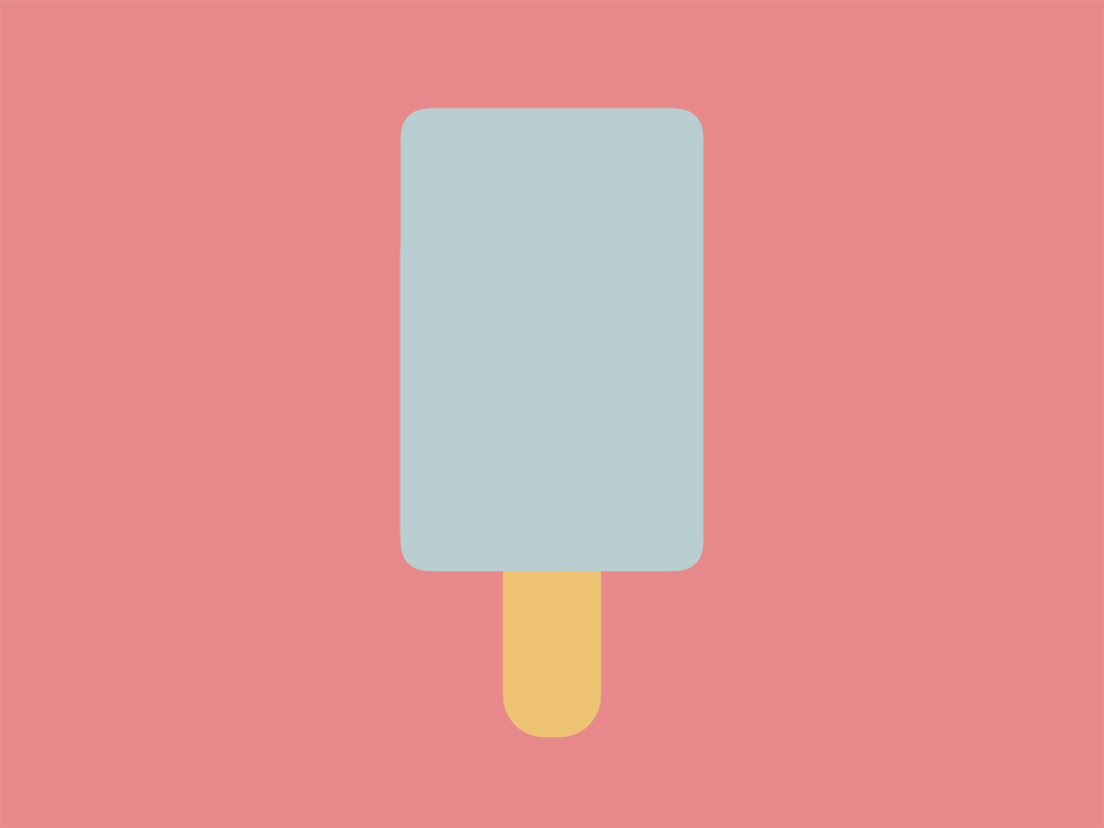 a shy ice pop 2d animation after effects animation motion graphic