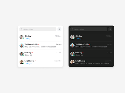 Messenger UI