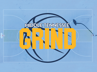 Grind apparel basketball branding design icon illustration logo sports team logo tennessee vector