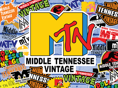 Middle TN Vintage Collage