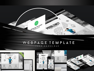 Webpage template free download