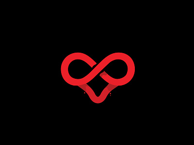 Infinitelove icon infinite infinitelove loop love symbol ui ux valentinesday