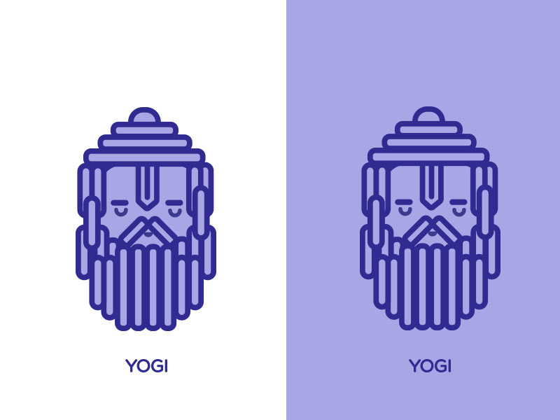 Indian Yogi icon app ui illustration vector design adobeillustrator icon artwork adobephotoshop symbol indian folk art indian culture yoga meditation yogi