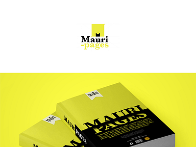 Mauripages Logo Design - logo presentation on behance
