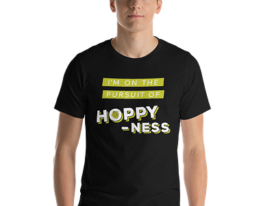 T-Shirt Design - Pursuit of Hoppy-ness design tshirt tshirt art tshirtdesign typography vector