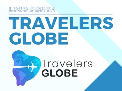 Travelers Globe | Logo Design | Faraz Hassan Khan branding design designer faraz hassan khan fhk graphic design illustration logo logofolio minimal portfolio typography ui ux vector