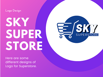 Sky Super Store | Logo Design | Faraz Hassan Khan | Logofolio