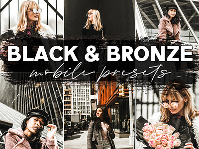 Black Bronze Presets @mikutas @mikutas mobile presets blogger presets branding design instagram lightroom mikutas mobile mobile blogger presets presets