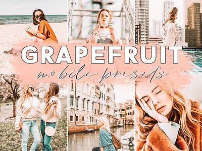 Grapefruit Presets @jaciemariesmith @kelsrfloyd inspired presets blogger presets branding design filters hawaii presets instagram instagram presets instagram theme lightroom lightroom mobile mobile mobile blogger presets mobile presets natural lightroom presets presets