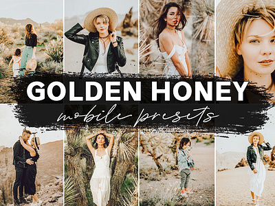 Lightroom Presets - Honey Warm Lightroom Mobile Presets