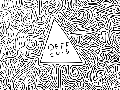 OFFF 2015 Doodle adobe shape barcelona doodle offf 2015 offf15 sketch vector