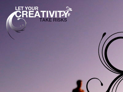 Let Your Creativity creative creativity design photos swirls type