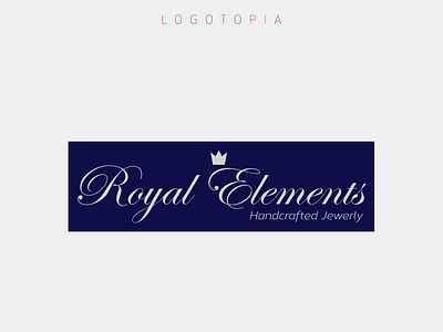 Logotopia - Royal Elements H branding design illustration logo vector