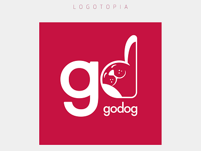 Logotopia Go-Dog branding design logo vector