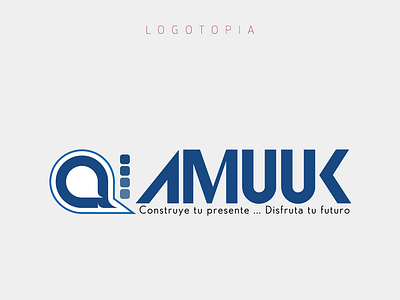 Logotopia AMMUK branding design illustration logo vector