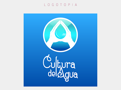 Logotopia - Cultura del Agua branding design illustration logo vector