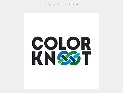 ColorKnot / Handcrafted imitation jewelry branding design icon logo