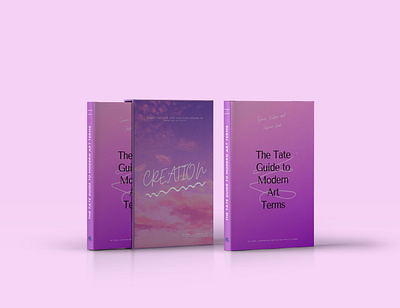 Book about creativity book books cover design font indesign photoshop pink poligraphy style typography