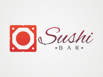 Sushi Bar Logo affinitydesigner bar bár logo logodesign sushi vectorlogo