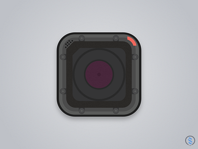 GoPro Flat Icon