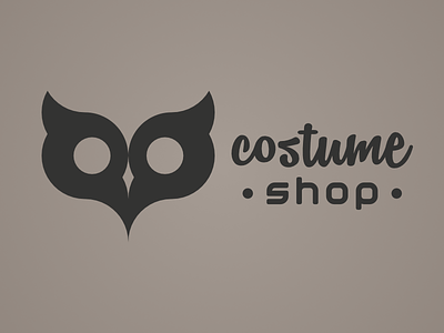 Costume Shop Logo costume design logo shop