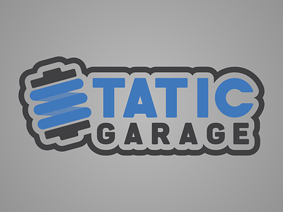 Static Garage Logo car garage garázs rugó static suspension