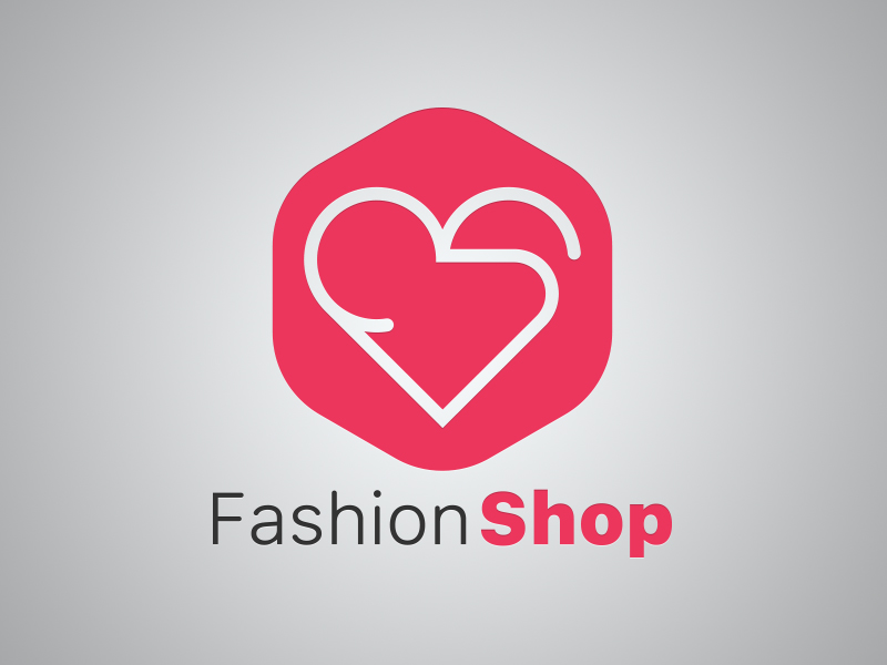 YDK Fashion shop logo. Fashion shop logo.