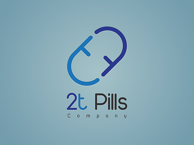 2t Pills Logo1 design logo logodesign pills t tt