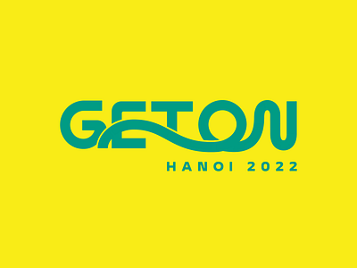 Geton Hanoi 2022 Logo branding graphic design hanoi logo type vietnam