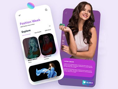 Fashion App Design fashion fashion app design ui