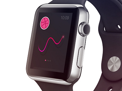 Applewatch apple color dribbble graph plearns time watch