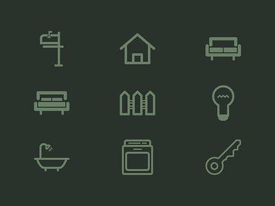 Real Estate Project - Line Icons