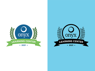 Crest Logo - Learning Center - Onyx brand brand identity branding crest crest logo design flat graphic design idenity illustration illustrator logo logo design vector