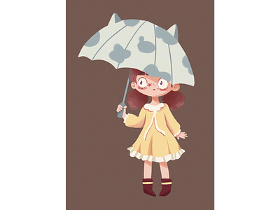 Umbrella girl