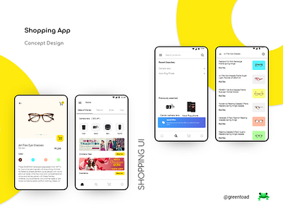 Shopping Android app