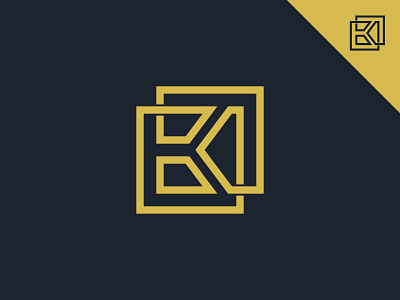 letter K brand brand and identity branding for sale geometric initial initials k letter lettermark logo logodesigner minimilist modern monogram premade logos simple sophisticated square visual identity