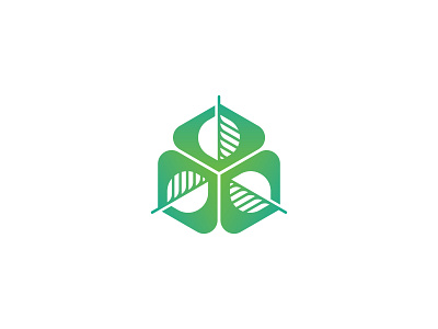 Green Cube Logo app box brand brand and identity cube eco environmental gardening green landscape leaf leaves lettermark logo logodesigner minimilist nature plant premade logos recycle