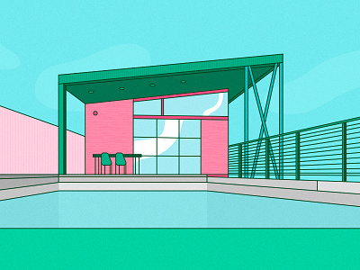 Architecture architecture home house pink