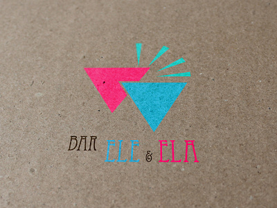 logo: bar ele & ela academic branding design illustrator