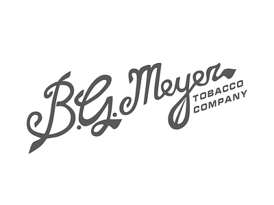 BG Meyer Logo Exploration