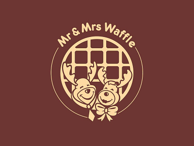 Mr & Mrs Waffle / Sweden deer illustrative logo mascot mascot logo mohammad mohsen khezri mohsen mohsen khezri moose sweden sweden logo sweden symbol waffle طراحی شخصیت طراحی مسکات طراحی مسکات لوگو طراحی کاراکتر محسن خضری محمد محسن خضری