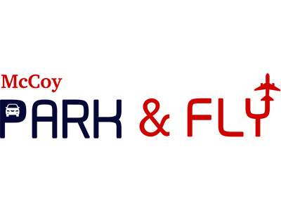 Mc Coy Park & Fly Logo branding design illustration logo typography
