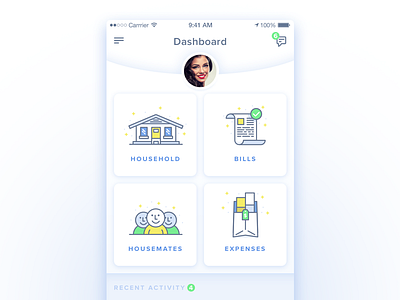 House Share App UI