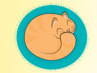 cat art cat icon illustration sketch vector