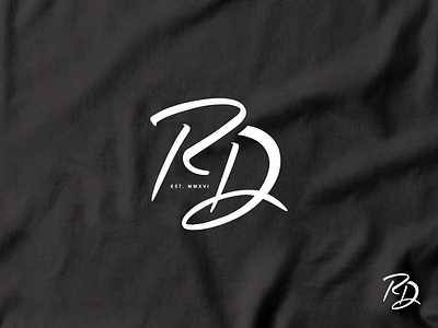 Rare Drop - T-shirt branding brush calligraphy charity custom font icon script twitch typography wordmark