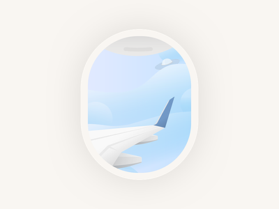 Flight empty state 👽 app clean flights illustration landing page minimal space typography ufo ui ux vector web design website