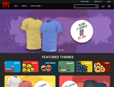 The Tee Tree - UI design branding graphic design logo ui